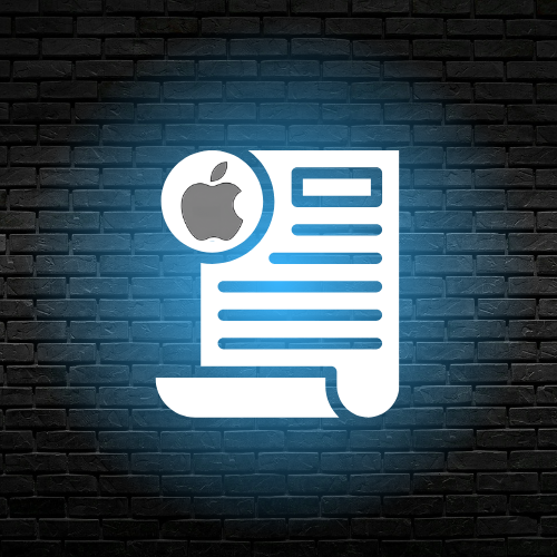 Factura de Apple Editable